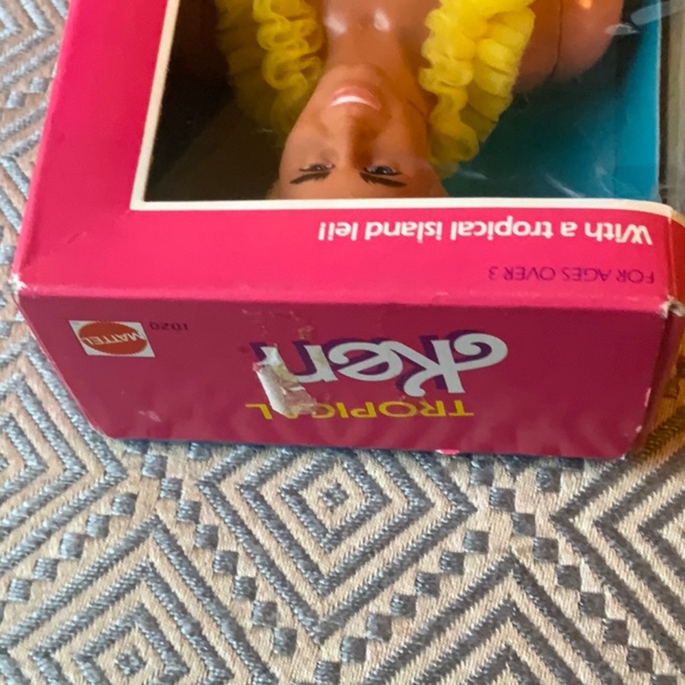 BARBIE TROPICAL KEN DOLL MATTEL 1985 NEW IN BOX - Picture 5 of 6